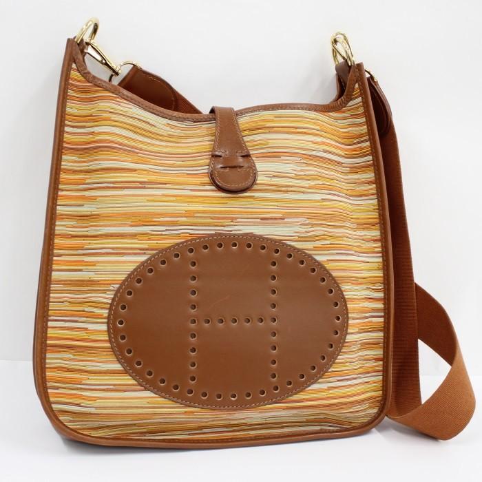HERMES 【中古】エルメス エブリンPM ショルダーバッグ ヴィブラート  