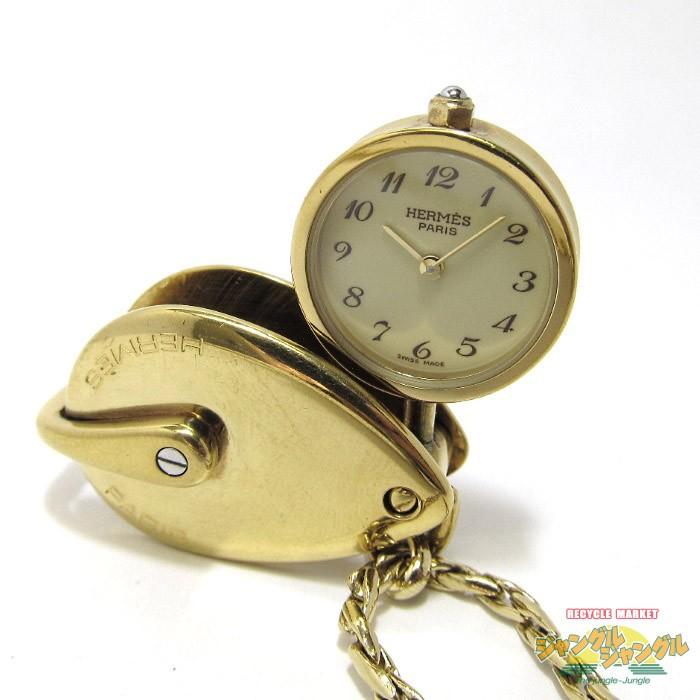 エルメス HERMES ペンダントウォッチ クオーツ GP【中古】[id 