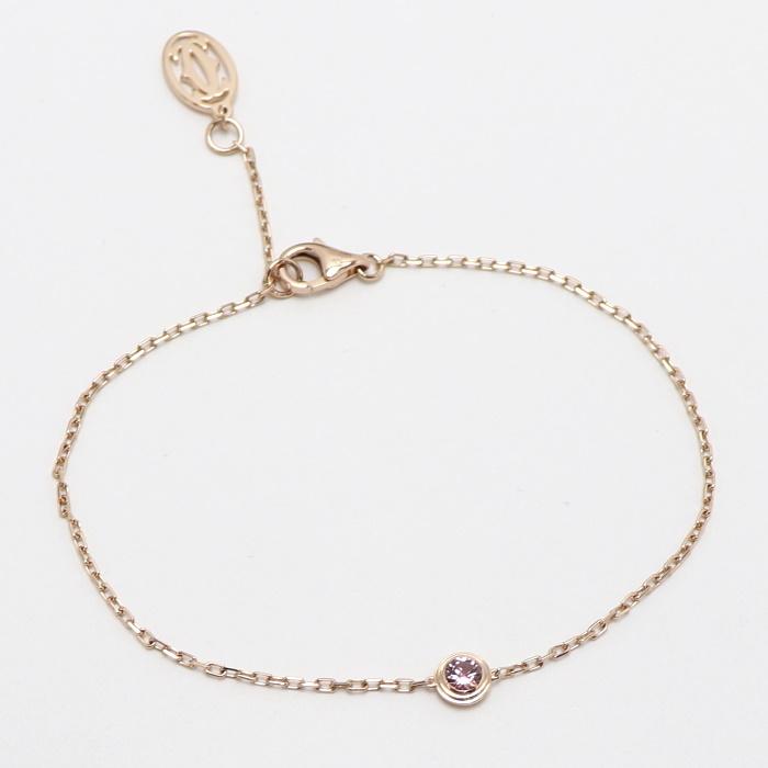 Cartier 【中古】カルティエ サフィールレジェ ブレスレット 750PG 