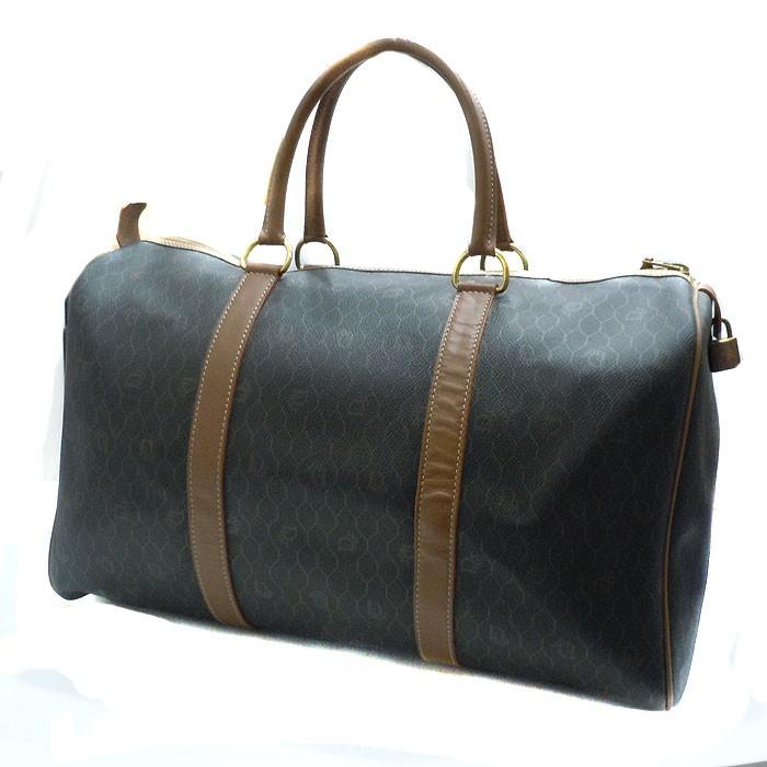 クリスチャンディオール Christian Dior ボストンバッグ PVC×レザー 