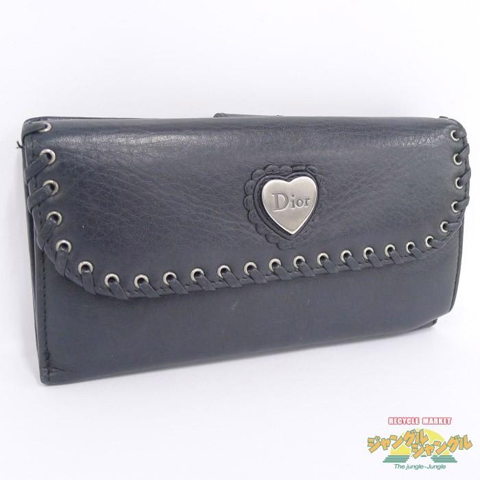 Christian Dior 【中古】Christian エスニック 二つ折り 長財布 Christian Dior 【中古】Christian エスニック 二つ折り 長財布