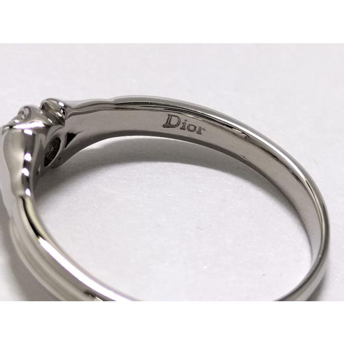 【中古】Christian Dior リング Pt900 プラチナ ダイヤモンド 約3.1g｜junglejungle｜09