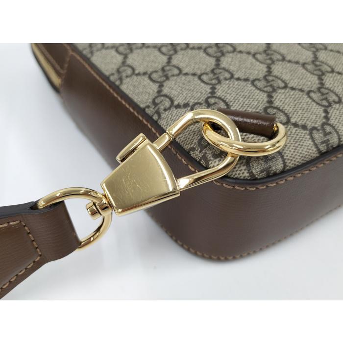 GUCCI ショルダーバッグ インターロッキング GGスプリーム PVC