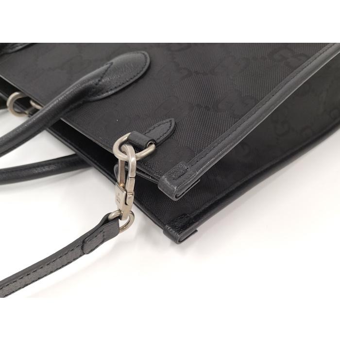 GUCCI（グッチ） GUCCI 2WAYハンドバッグ オフザグリッド GGキャンバス