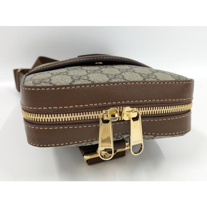 GUCCI（グッチ） ショルダーバッグ GGスプリーム PVC レザー ベージュ