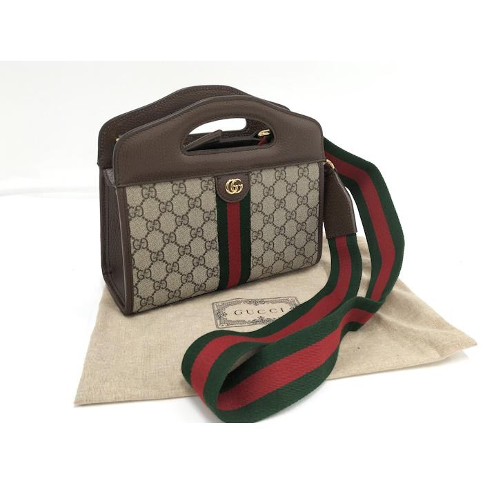 GUCCI（グッチ） ショルダーバッグ GGスプリーム PVC ベージュ 693724