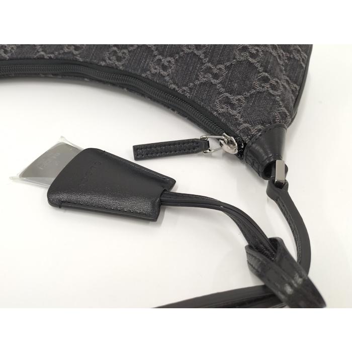 GUCCI（グッチ） ワンショルダーバッグ GGデニム レザー ブルー系