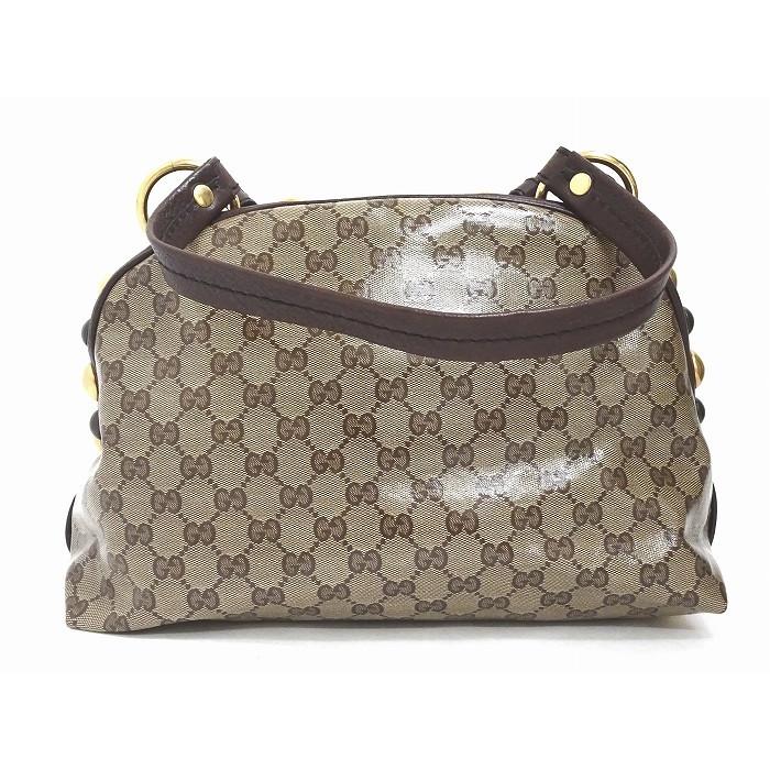 GUCCI 【中古】グッチ ショルダーバッグ ヒステリア GG