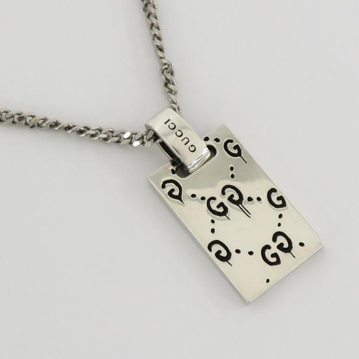 GUCCI 【中古】GUCCI グッチゴースト ネックレス ドクロ スカル GUCCI 【中古】GUCCI グッチゴースト ネックレス ドクロ スカル