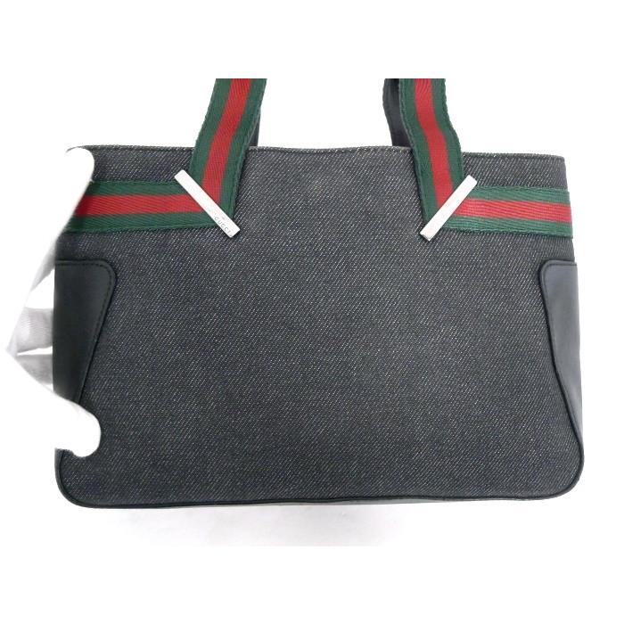 GUCCI グッチ トートバッグ シェリーライン デニムキャンバス GUCCI グッチ トートバッグ シェリーライン デニムキャンバス