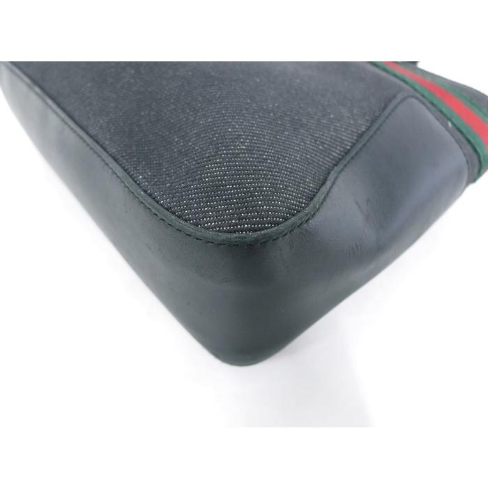 GUCCI グッチ トートバッグ シェリーライン デニムキャンバス GUCCI グッチ トートバッグ シェリーライン デニムキャンバス