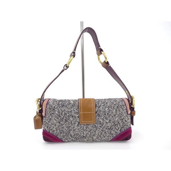 COACH コーチ ソーホーツイードデミフラップバッグ 8F01 COACH コーチ ショルダーバッグ ソーホーツイードデミフラップ