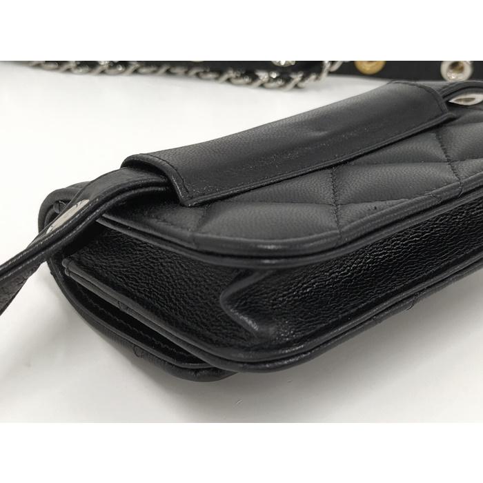 CHANEL（シャネル） ウエストバッグ ココマーク マトラッセ レザー