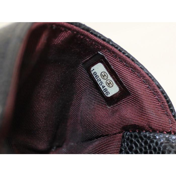 CHANEL 【中古】シャネル コインケース マトラッセ ブラック