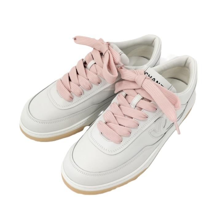 CHANELピンクスニーカー☆size36