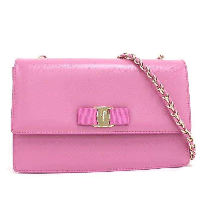FERRAGAMO 【中古】美品 サルヴァトーレ フェラガモ チェーン