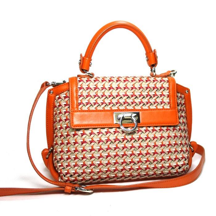 FERRAGAMO 【中古】サルバトーレフェラガモ 2WAY ショルダーバッグ 
