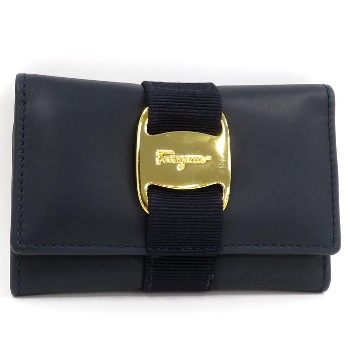 FERRAGAMO 【中古】サルバトーレ フェラガモ 6連キーケース