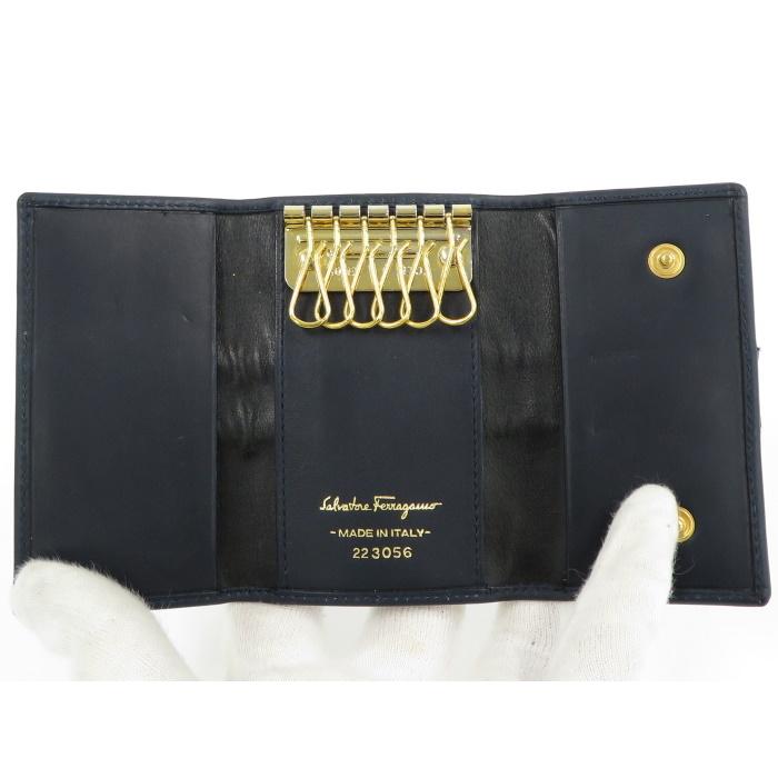 FERRAGAMO 【中古】サルバトーレ フェラガモ 6連キーケース