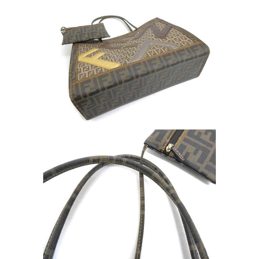 FENDI フェンディ トートバッグ ショルダーバッグ ポーチ付き FENDI フェンディ トートバッグ ショルダーバッグ ポーチ付き