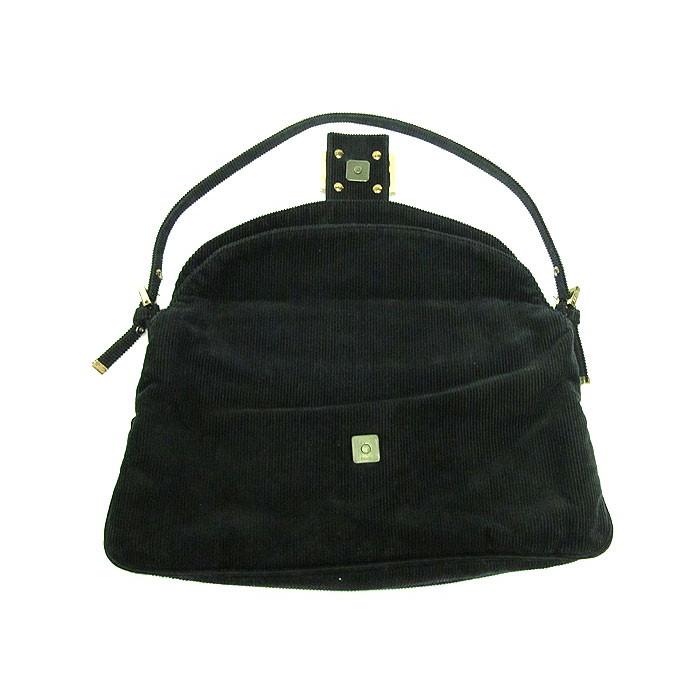 フェンディ FENDI マンマバケット ワンショルダーバッグ コーデュロイ 
