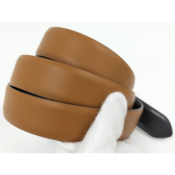 FENDI（フェンディ） ベルト レザー ブラウン ゴールド金具