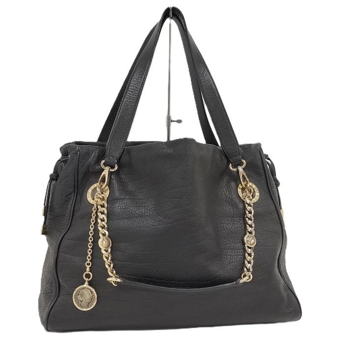 BVLGARI（ブルガリ） BVLGARI 2WAYショルダーバッグ レザー ブラック