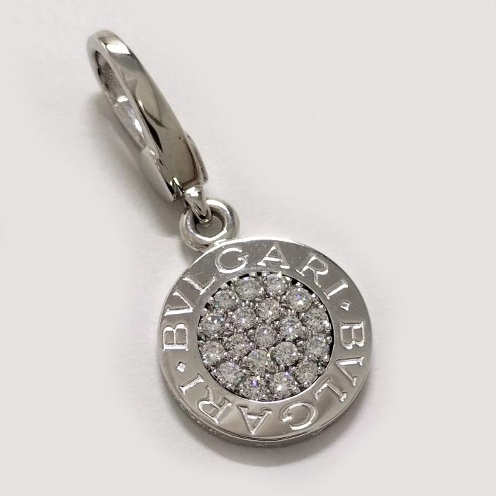 BVLGARI ペンダントトップ 750WG K18WG ホワイトゴールド ブルガリ 