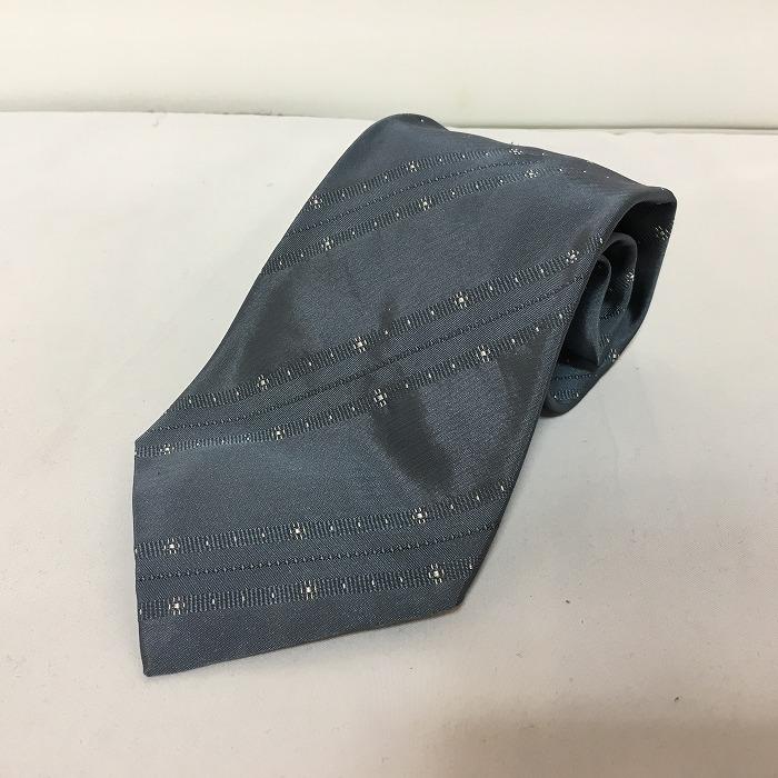PRADA プラダ ネクタイ シルク100% ライトグレー[jgg PRADA プラダ ネクタイ シルク100% ライトグレー[jgg