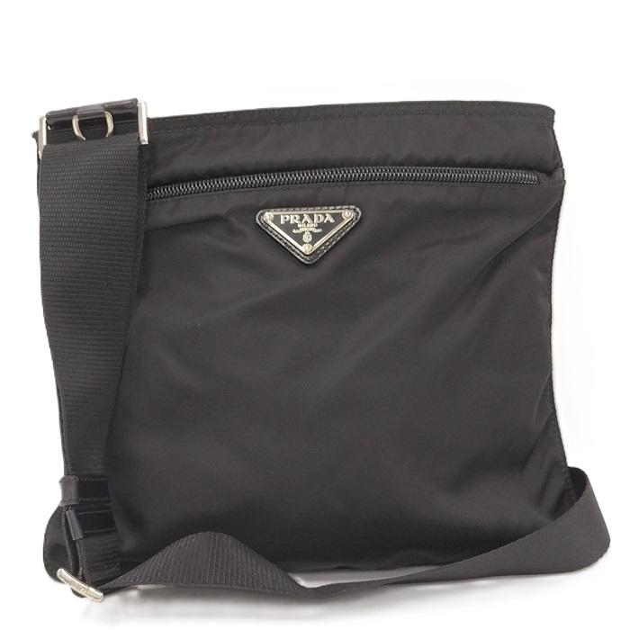 PRADA（プラダ） ショルダーバッグ サコッシュ ナイロン ブラック