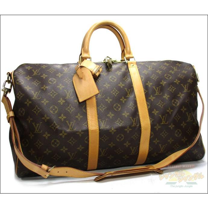 ルイヴィトン LOUIS VUITTON キーポル50 バンドリエール モノグラム 
