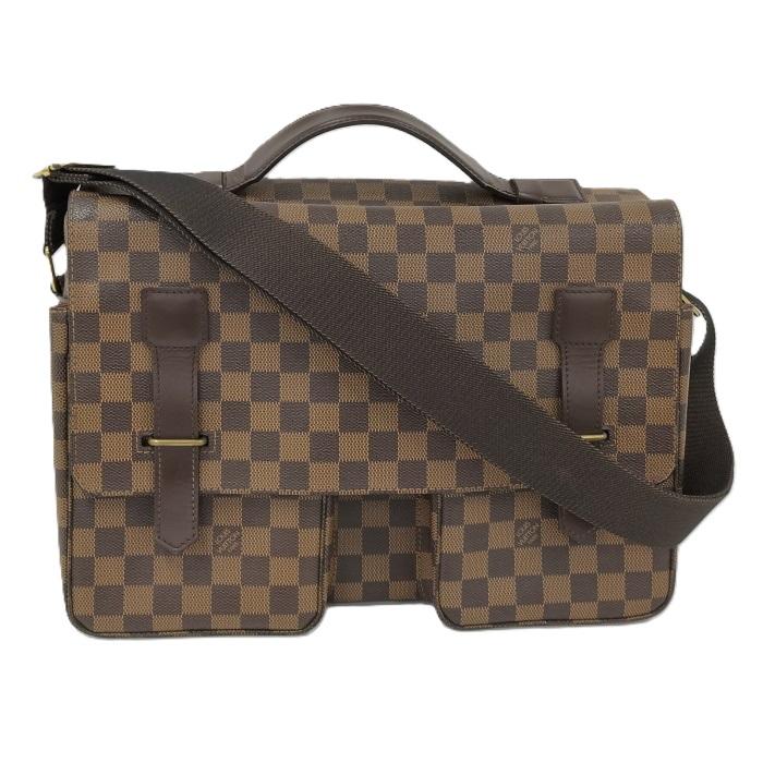 美品ルイヴィトン ショルダーバッグ ダミエ・エベヌ ブロードウェイ N42270 LOUIS VUITTON ブロードウェイ ショルダーバッグ ダミエ エベヌ