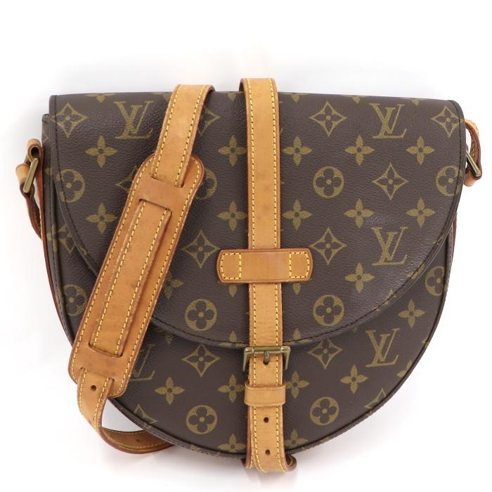 LOUIS VUITTON 【中古】ルイヴィトン シャンティGM ショルダーバッグ 