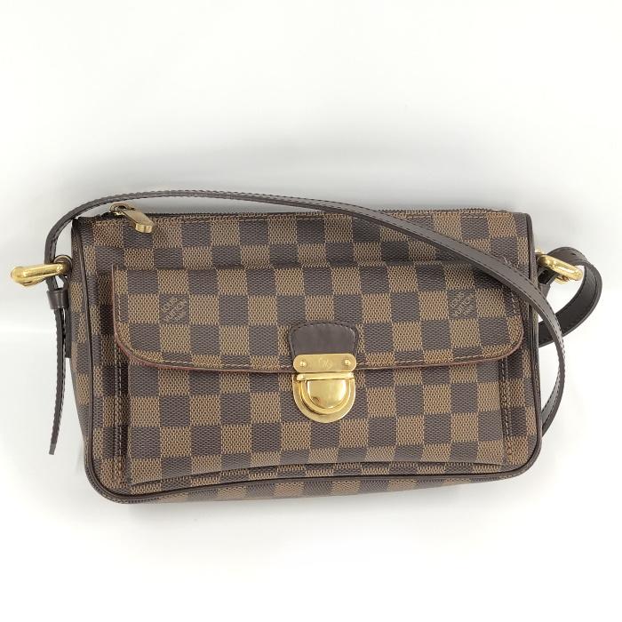 LOUIS VUITTON ラヴェッロ GM ショルダーバッグ ダミエ エベヌ N60006  