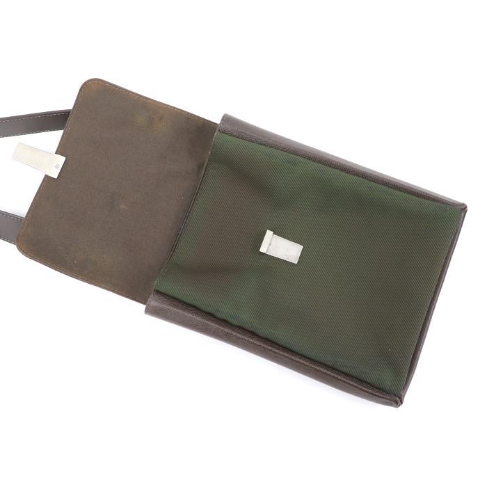 美品　ルイヴィトン M30898 タイガ サラトヴPM ショルダーバッグ　カーキ LOUIS VUITTON 【中古】ルイヴィトン ショルダーバッグ サラトヴ