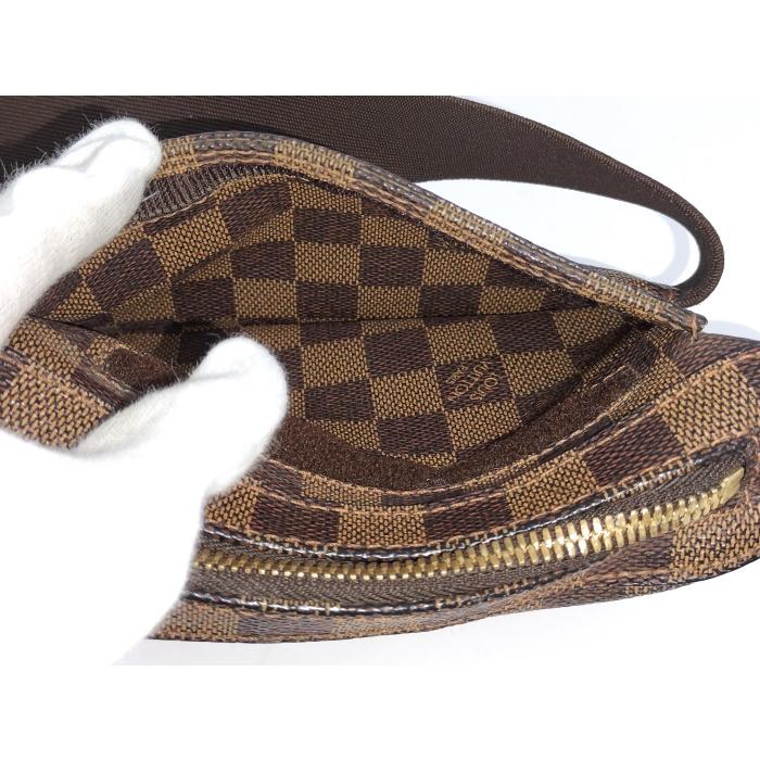 【中古】LOUIS VUITTON ジェロニモス ボディバッグ ダミエ エベヌ N51994｜junglejungle｜07