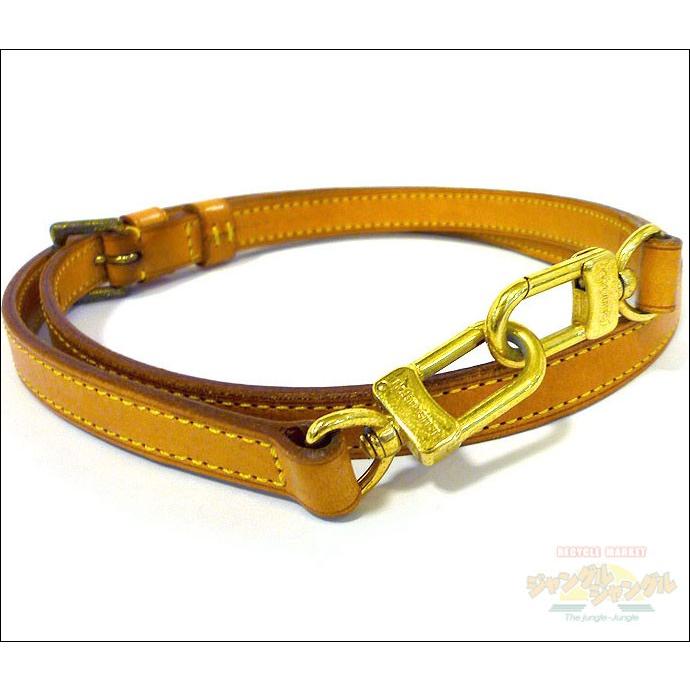 ルイヴィトン ショルダーストラップ ヌメ革 ストラップ ゴールド金具 LOUIS VUITTON ルイヴィトン ショルダーストラップ バッグ用