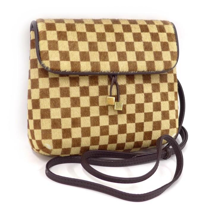 LOUIS VUITTON 【中古】 ルイヴィトン ウエストポーチ ガゼル ダミエ 