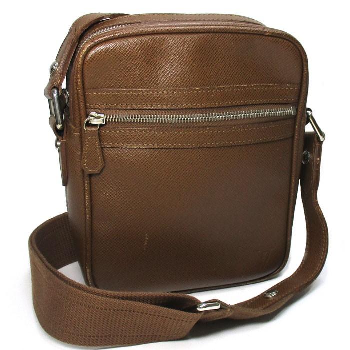 中古】LOUIS VUITTON ショルダーバッグ ディミトリ タイガ グリズリ  