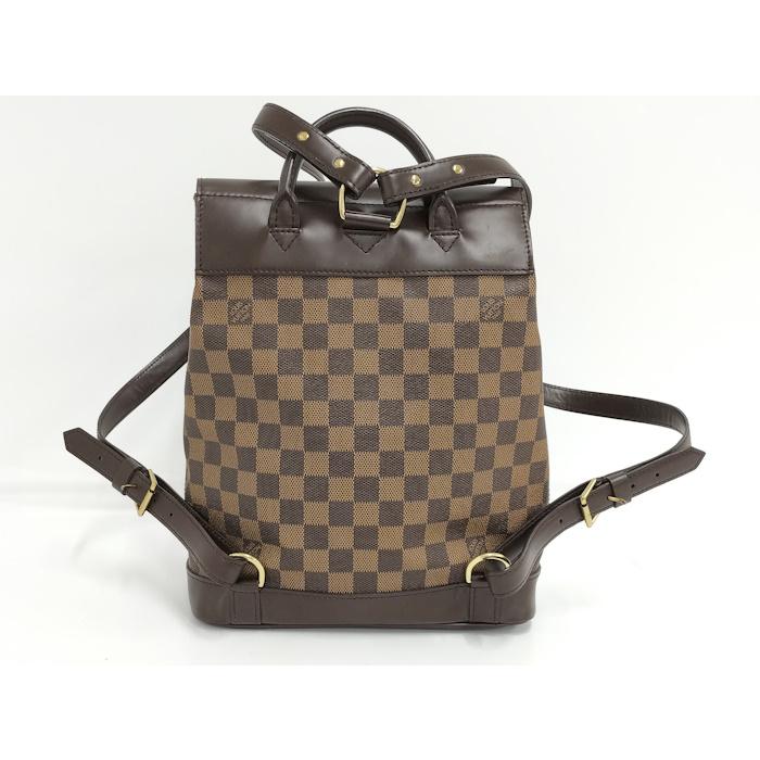 【美品】ルイヴィトン ダミエ エベヌ ソーホー リュックサック 楽天市場】【中古】LOUIS VUITTON ルイヴィトン N51132 ダミエ