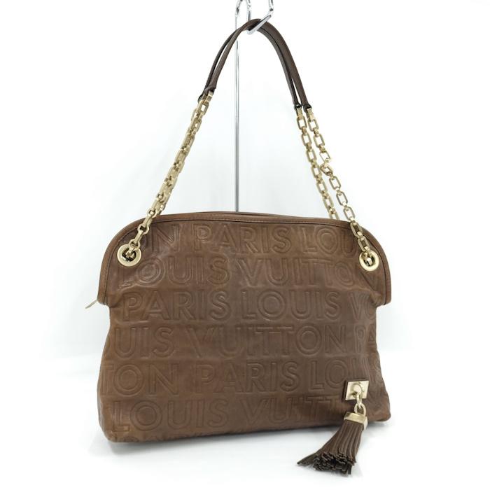 LOUIS VUITTON パリスプール ウィッシュ チェーン ショルダーバッグ  