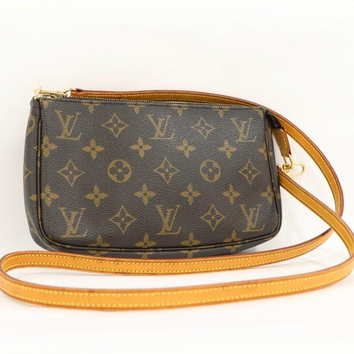 ルイヴィトンアクセソワールアクセサリーポーチロングショルダーモノグラム