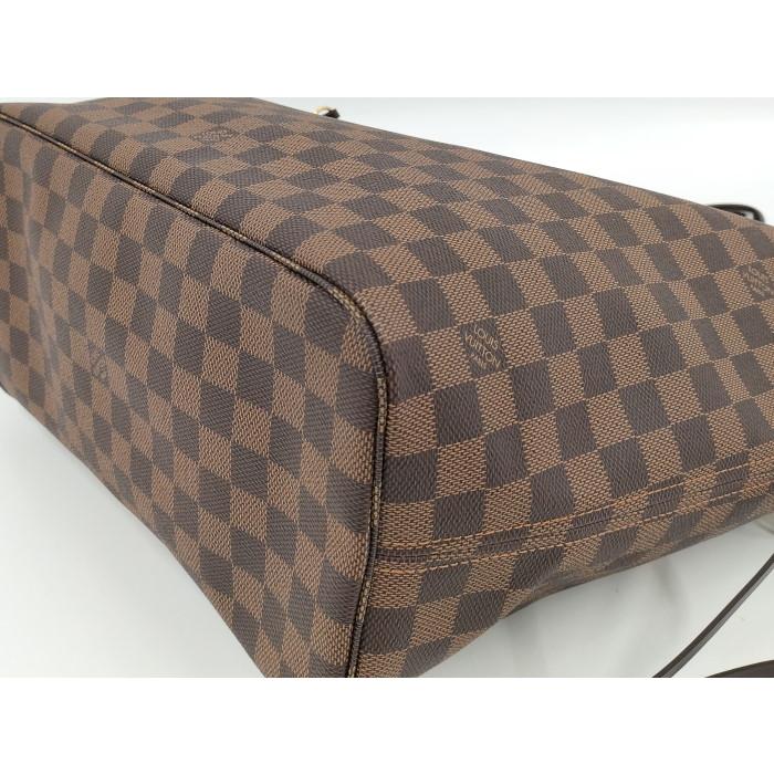 LOUIS VUITTON ネヴァーフルMM トートバッグ 肩掛け ダミエ エベヌ 