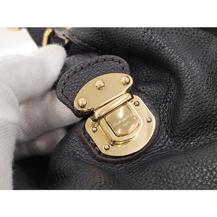 【中古】LOUIS VUITTON マヒナ L ハンドバッグ レザー マヒナ レザー ブラック M95765｜junglejungle｜07