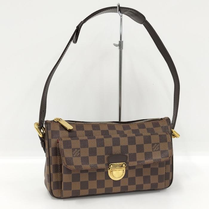 LOUIS VUITTON ラヴェッロ GM ショルダーバッグ ダミエ エベヌ N60006 