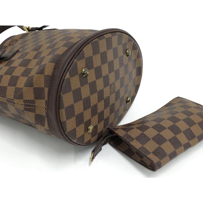 美品　LOUIS VUITTON マレ　ダミエ・エベヌ　トートバッグ　ポーチ付き LOUIS VUITTON マレ ハンドバッグ ポーチ付き ダミエ エベヌ