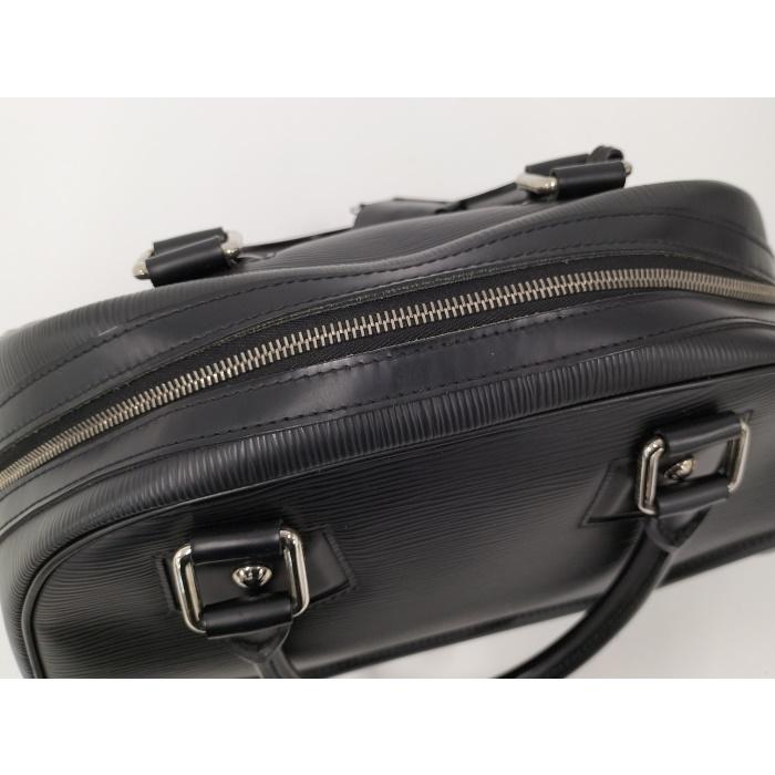 【中古】LOUIS VUITTON ボーリング モンテーニュPM ハンドバッグ ノワール エピ レザー M59322｜junglejungle｜07