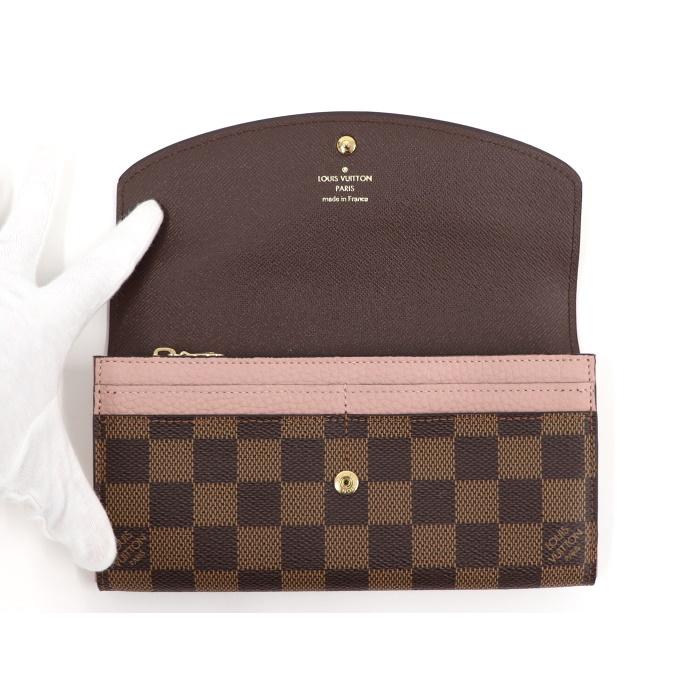 LOUIS VUITTON 【中古】ルイヴィトン 二つ折り長財布 ポルトフォイユ  