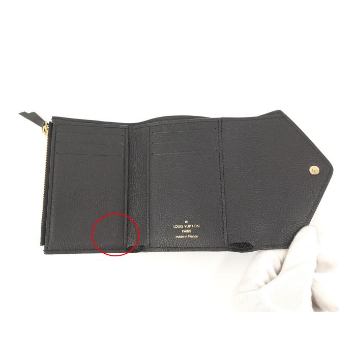 中古】LOUIS VUITTON ポルトフォイユ ヴィクトーリヌ 三つ折り財布