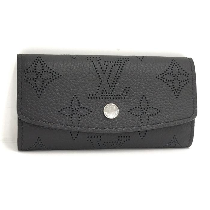 中古】LOUIS VUITTON ミュルティクレ4 4連キーケース モノグラムマヒナ
